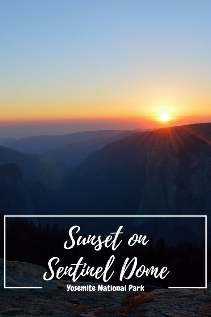 sentinel dome sunset