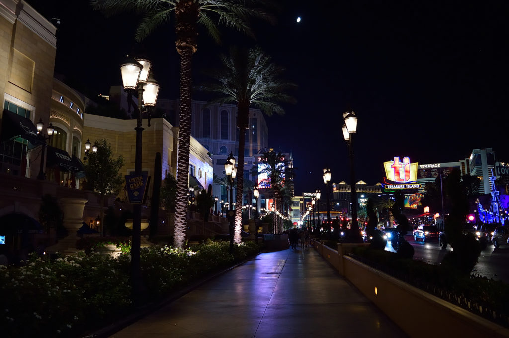 night in las vegas