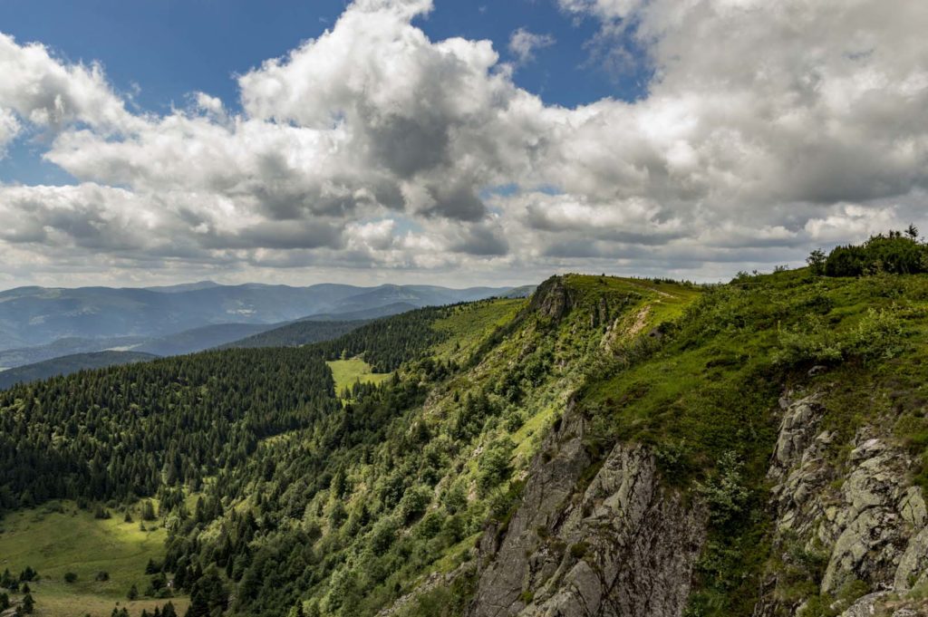 wycieczka górska w alzacji trzy jeziora