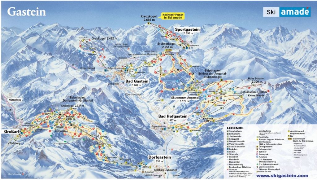 gdzie jechać na narty w austrii - Gastein