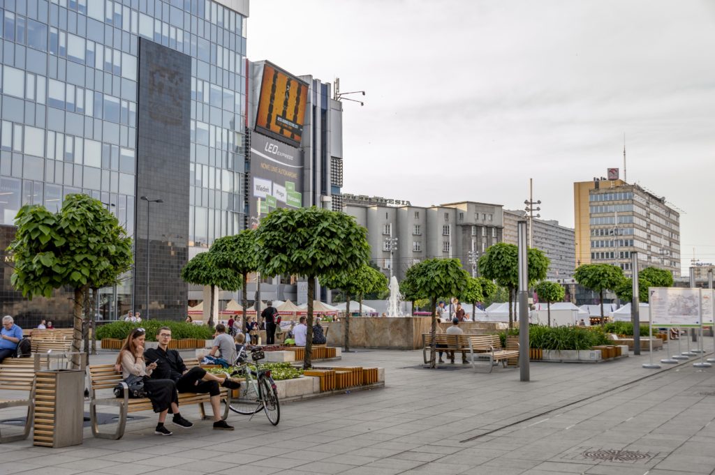 Katowice - main square