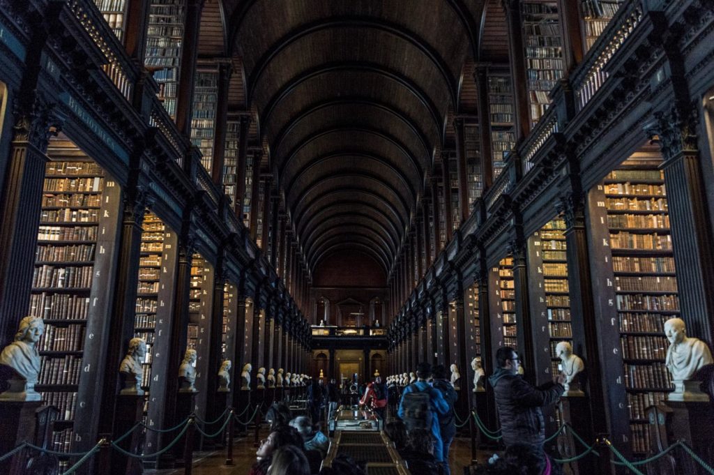 Dublin atrakcje - Trinity College Library