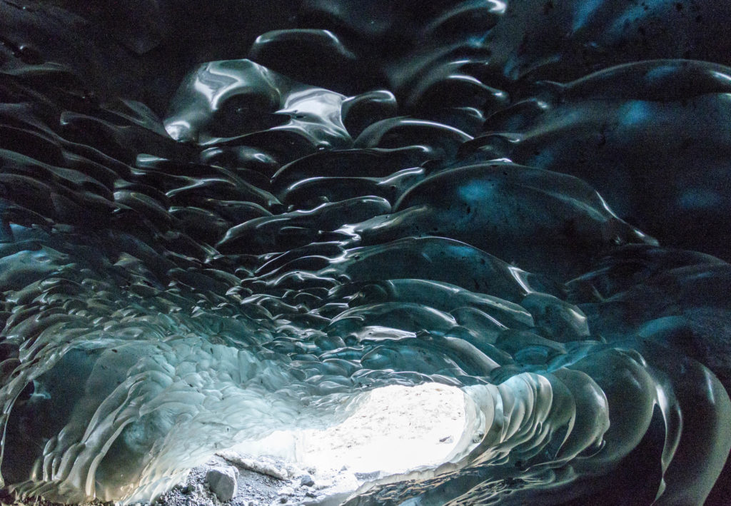 Iceland attractions: ice cave