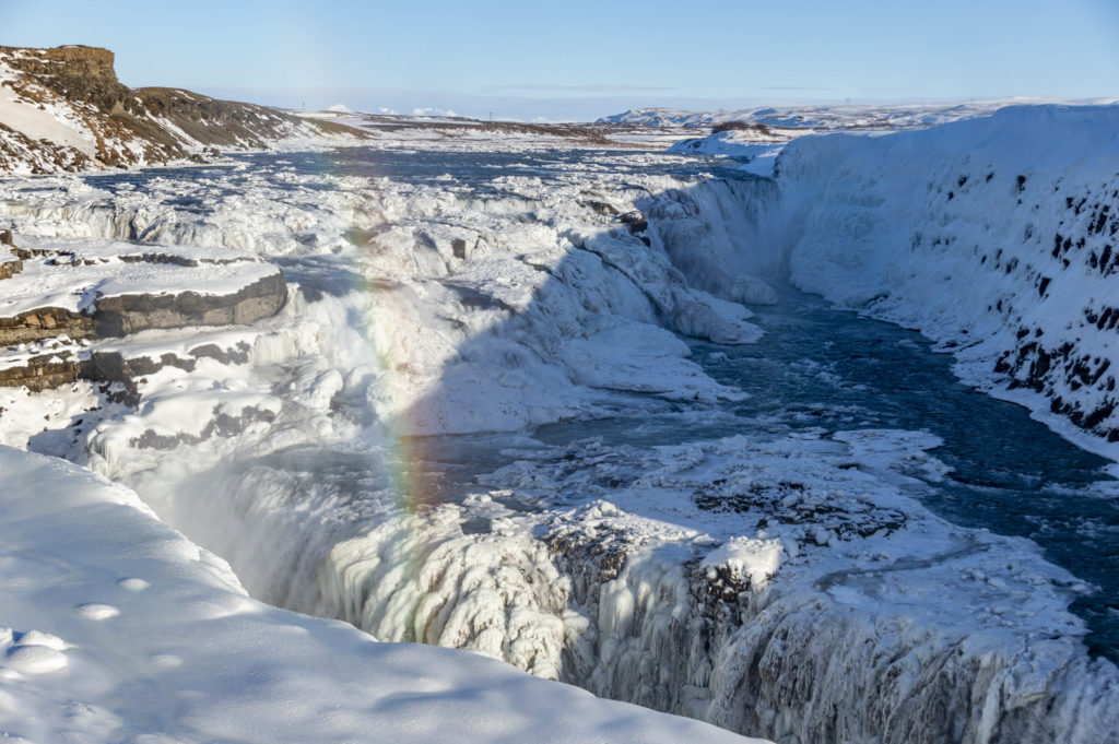 Islandia atrakcje: Gullfoss