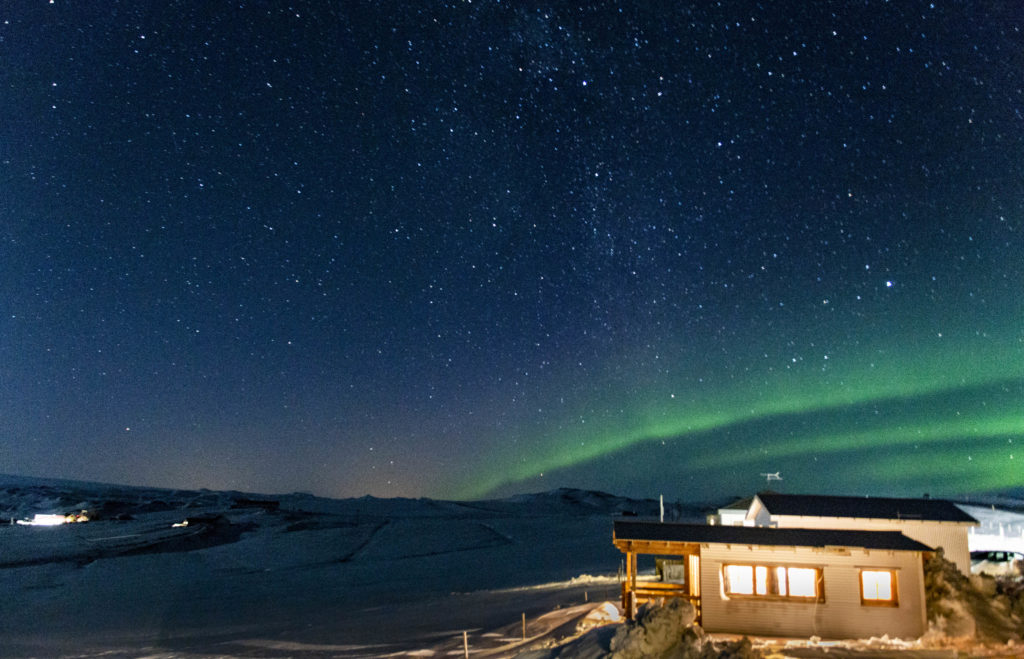 Islandia atrakcje: zorza polarna