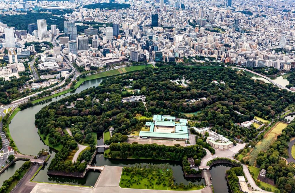 pałac cesarski w tokio